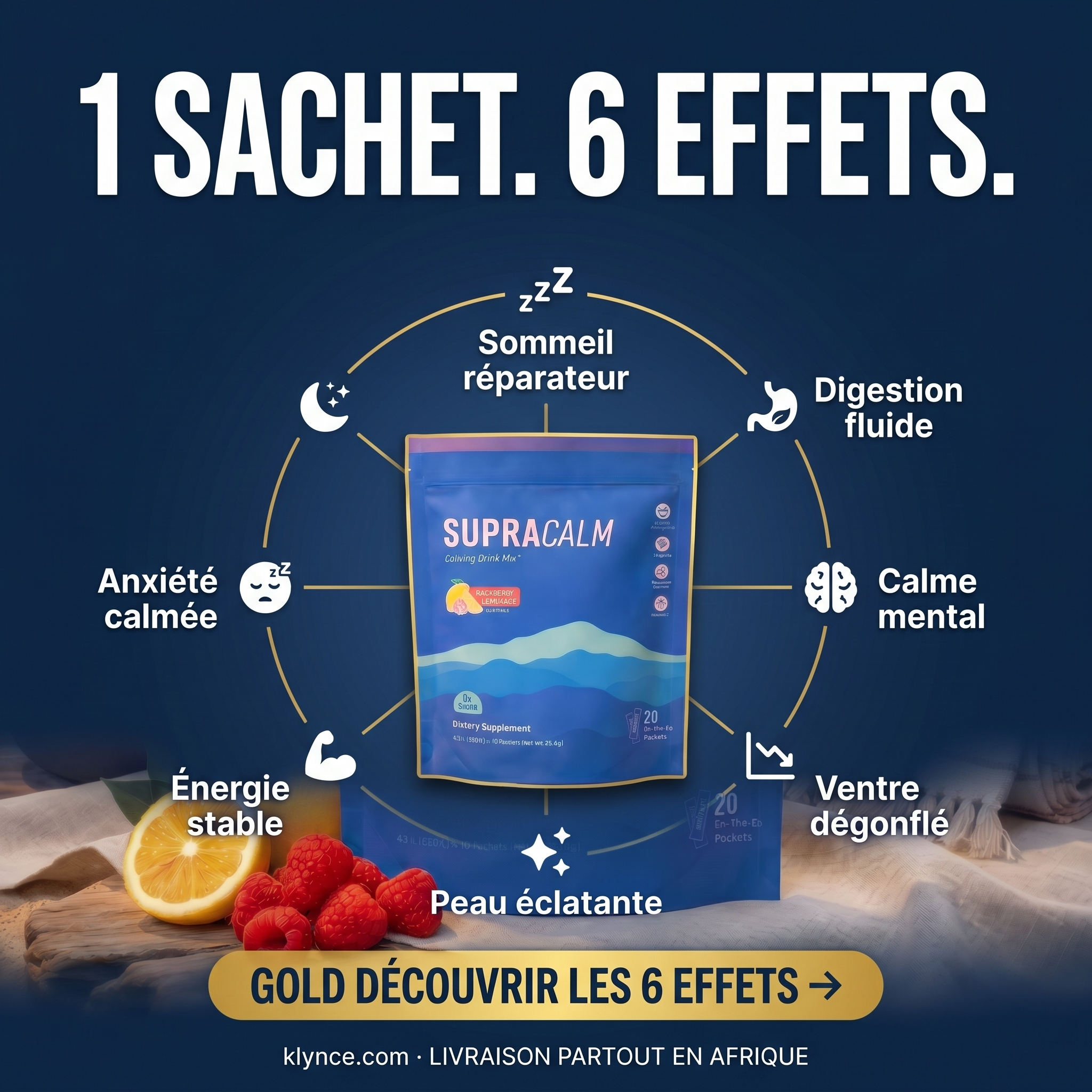 Supracalm - Retrouver l'équilibre du cortisol